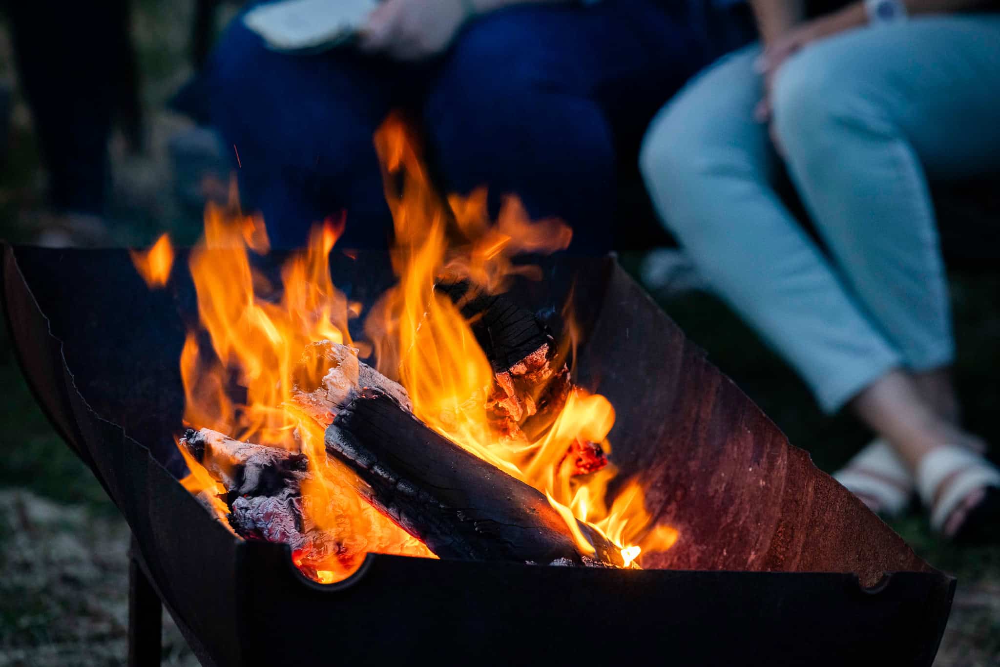 Her Excellency the Honourable Ms Sam Mostyn AC, Governor-General of the Commonwealth of Australia attends the TRAIL Leadership Program fireside conversation at Tharwa, ACT.