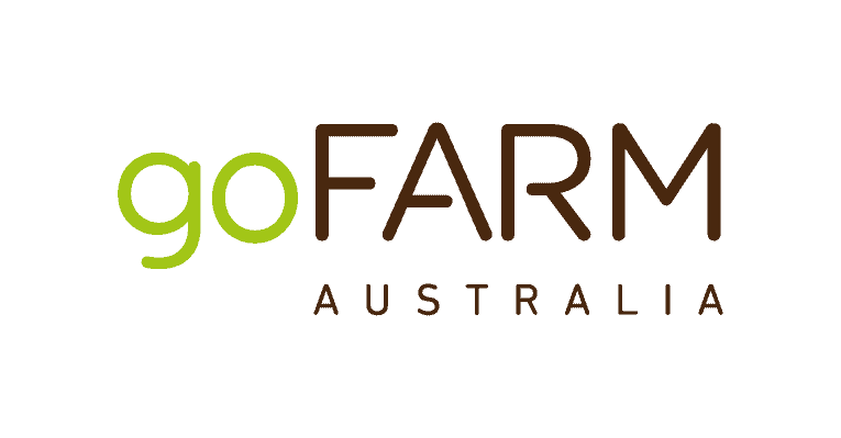 logo for go farm australia