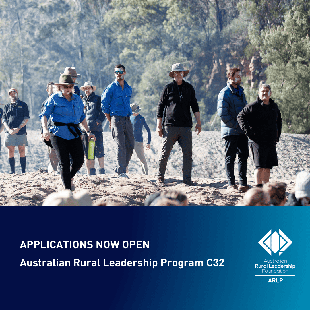 Applications now open Australian Rural Leadership Program C32