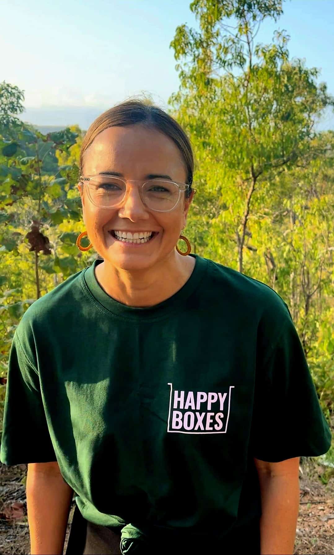 Photo of woman smiling at camera