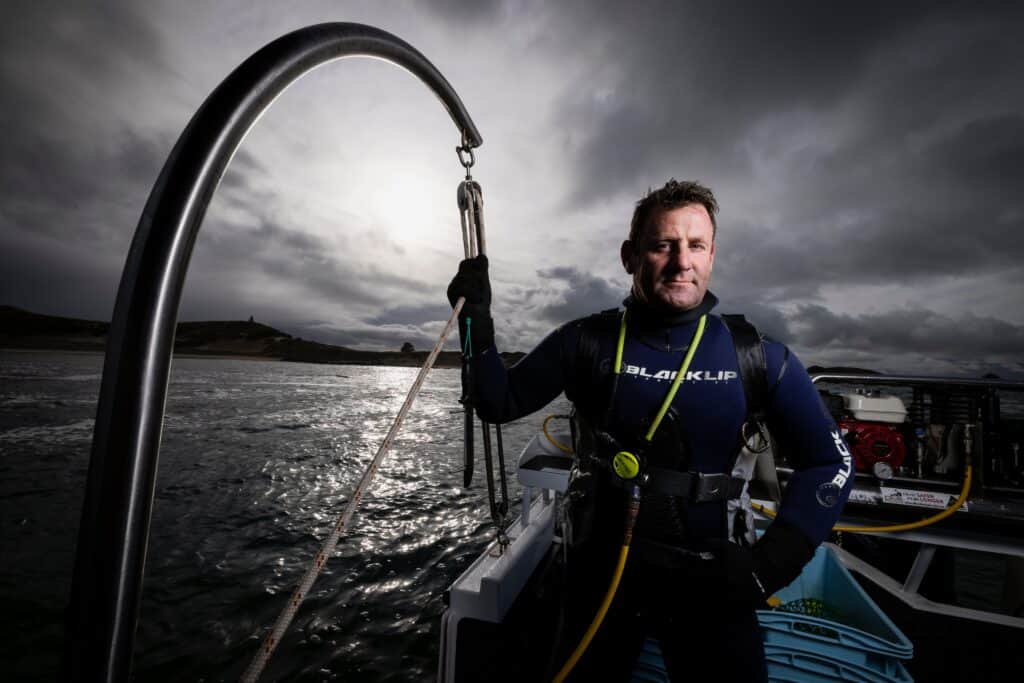 Photo of Craig Fox on a boat