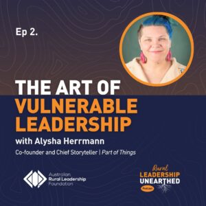 Podcast episode cover for Rural Leadership Unearthed episode 2