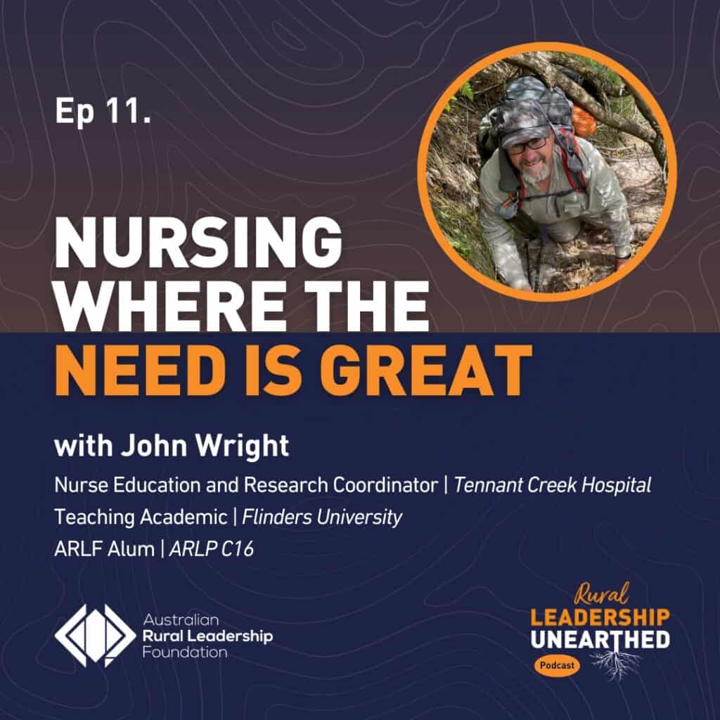 Cover image for Rural Leadership Unearthed podcast episode 11