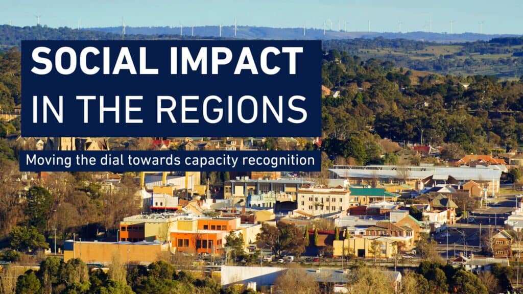 Photo of regional Australian town