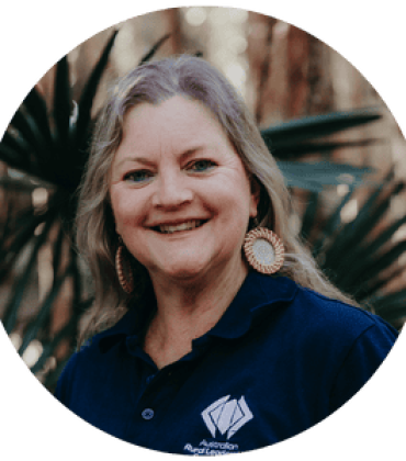 Portrait of person in bushland