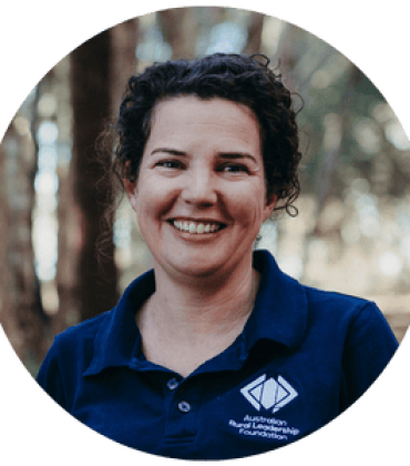 Portrait of person in bushland