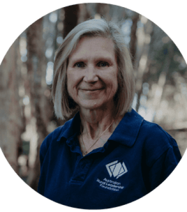 Portrait of person in bushland