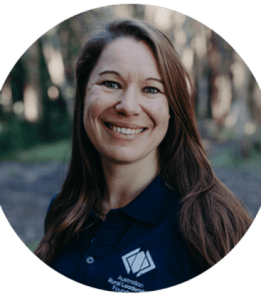 Portrait of person in bushland