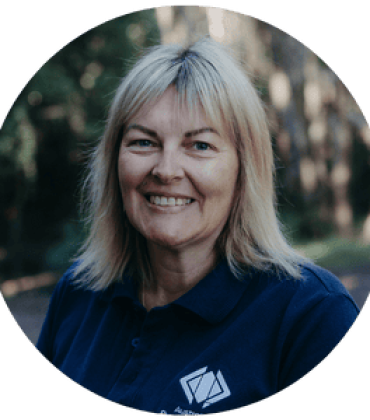 Portrait of person in bushland