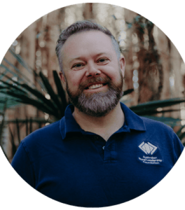 Portrait of person in bushland