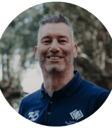 Portrait of person in bushland