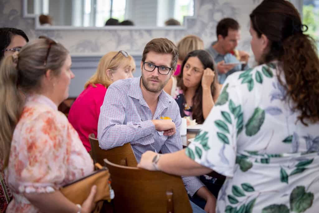 Group of people at conference