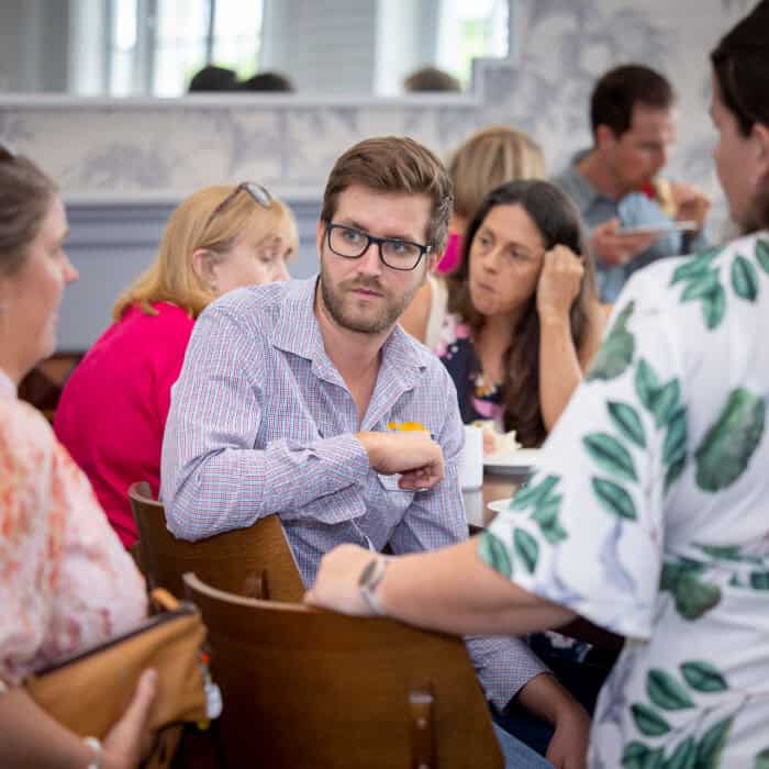 Group of people at conference